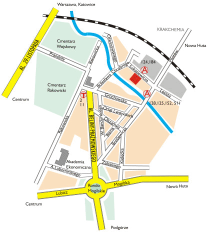 mapa dojazdu